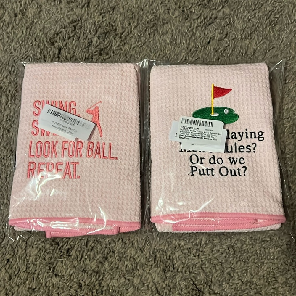 Golf towels
